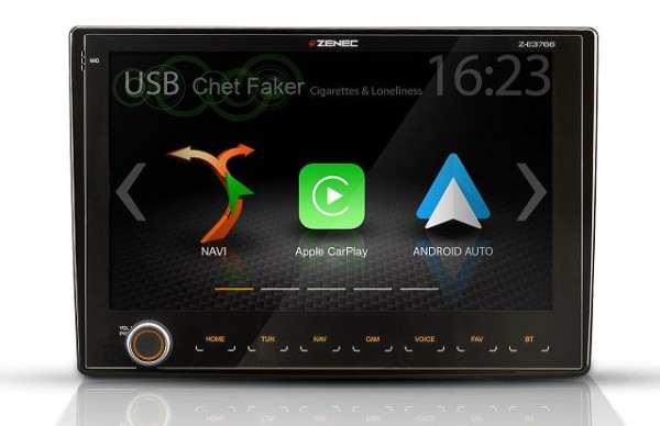 Navigationsgerät Zenec 3766 inkl. 3 Jahre Kartenupdate für Ducato 8