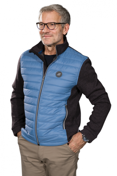 Veste en polaire tricoté homme