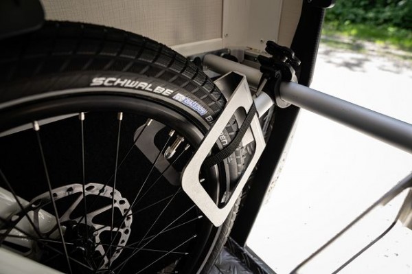 Bike Carrier für 2 Räder - Fiat Version ( Fahrzeuge MIT Absatz/Podest in der Garage)