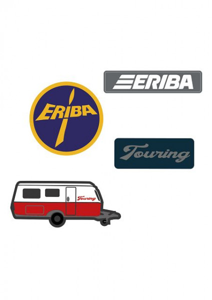 4-teiliges Set aus ERIBA Touring Patches