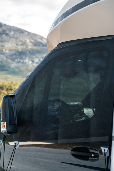 Sunblind mat transparent Fiat Ducato