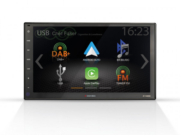 Navigation system Zenec N966 incl. map and 7 years navigation card update