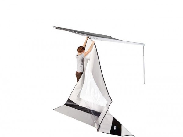 Seitenwand Rain Blocker für Markise (250cm) Touring 500+600er Baureihe